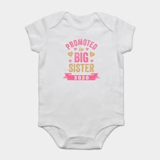 Promoted To Big Sister 2020 Baby Bodysuit